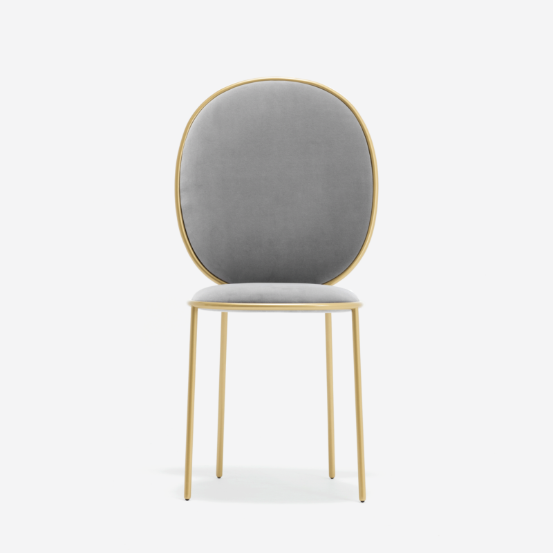 Stay Dining Chair - Argent