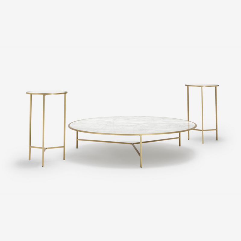 Smoke Tables Lacquered "Curium"