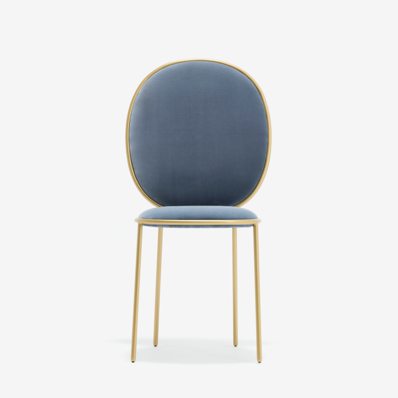 Stay Dining Chair - Acier